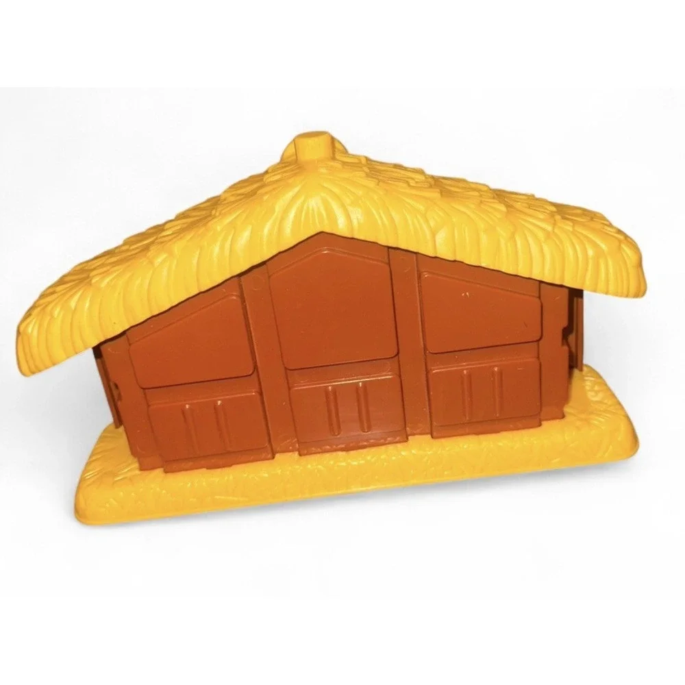 2002 Mattel Fisher Price Little People‎ Nativity Set Replacement Barn Stable